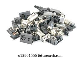 eletrônico, components.