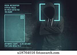 facial, reconhecimento, software, failure.