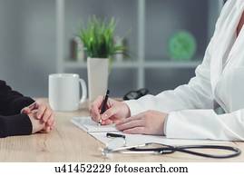 Medical consultation.