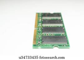 RAM (random access memory) chip.