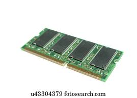 RAM (random access memory) chip.