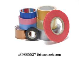 Variety of tapes.