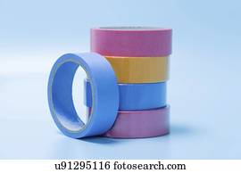 Variety of tapes.