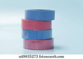Variety of tapes.
