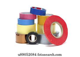 Variety of tapes.