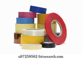 Variety of tapes.