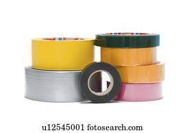 Variety of tapes.