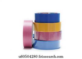 Variety of tapes.
