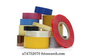 Variety of tapes.