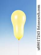 Yellow balloon.