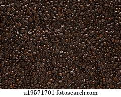 Coffee beans, full frame.