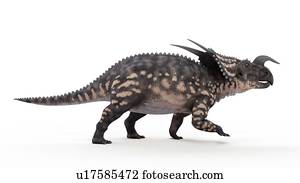 Illustration of a einiosaurus.