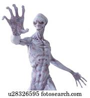 Illustration of an alien.