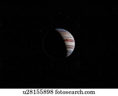 Illustration of Jupiter.