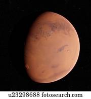 Illustration of Mars.