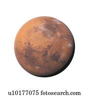 Illustration of Mars.