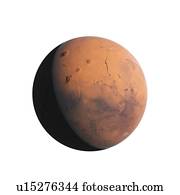 Illustration of Mars.