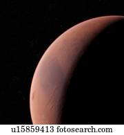 Illustration of Mars.