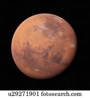 Illustration of Mars.