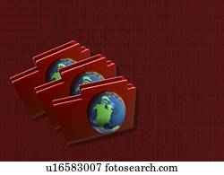 digital, segurança dados, conceitual, illustration.