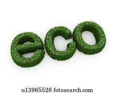 ecologia, conceitual, ilustração