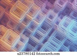 Geometric background, illustration