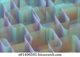 Geometric background, illustration