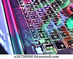 hacker computador, imagem conceitual