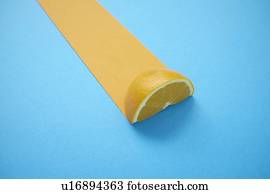 Lemon and yellow stripe