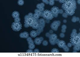 Viruses, illustration