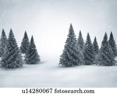 winterlandschaft, abbildung winterlandschaft, abbildung