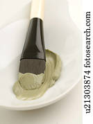Algae-meerschaum facial mask