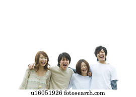 Group of young people