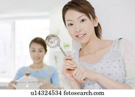 mulheres, quem, cozinheiro