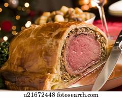 Carved Beef Wellington