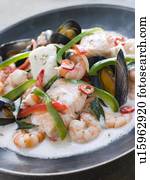 Malaya fish Curry with Coconut