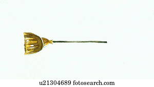 horizontaler, stroh, besen horizontaler, stroh, besen