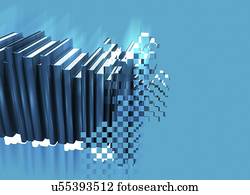 digital, publicar, conceitual, artwork