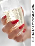 glas champagner glas champagner