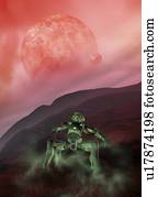 Space exploration, artwork