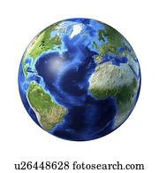 Atlantic Ocean, artwork