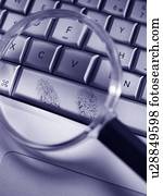 Cyber crime, conceptual image