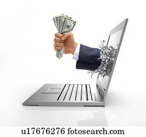 E-commerce, conceptual artwork