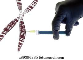 engenharia genética, imagem conceitual