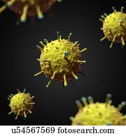 suínos, gripe, artwork