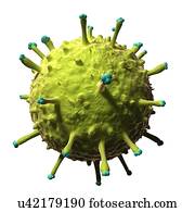 suínos, gripe, artwork