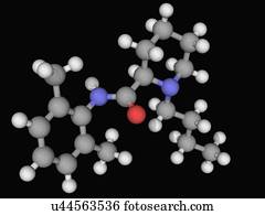 Bupivacaine, droga, molécula