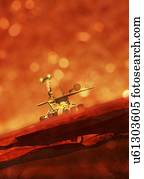 Curiosity rover, artwork