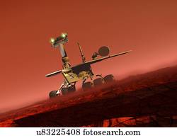 Curiosity rover, artwork
