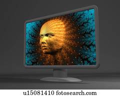 inteligência artificial, artwork